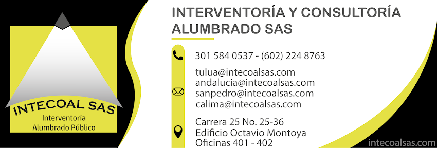 INTECOAL S.A.S – INTERVENTORÍA ALUMBRADO PÚBLICO