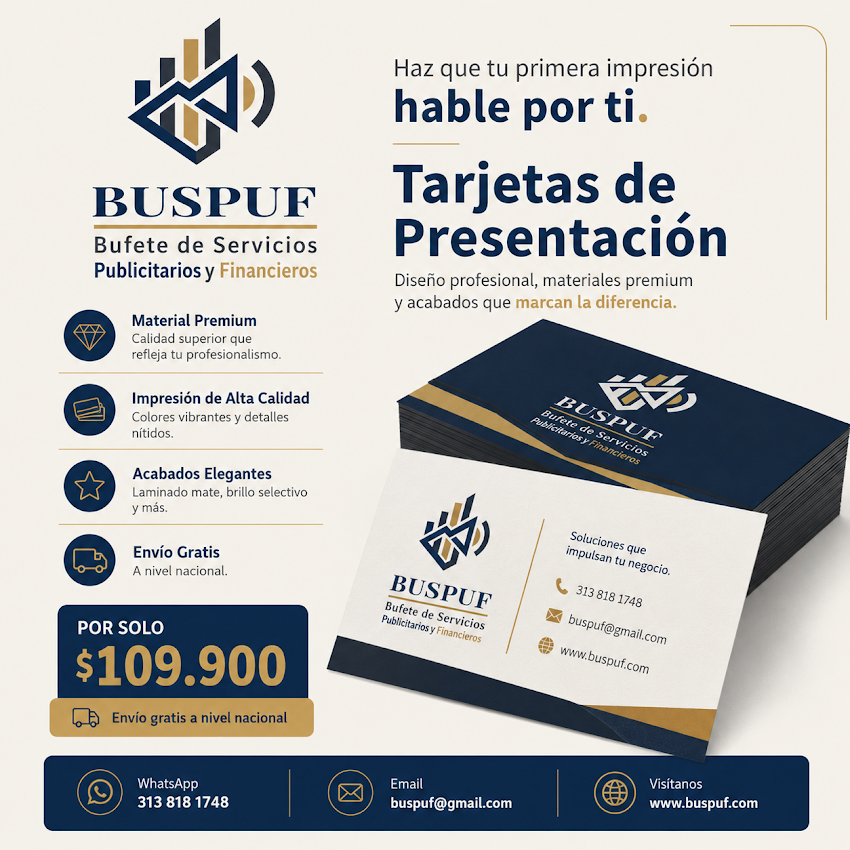 Buspuf – Bufete de Servicios Publicitarios y Financieros