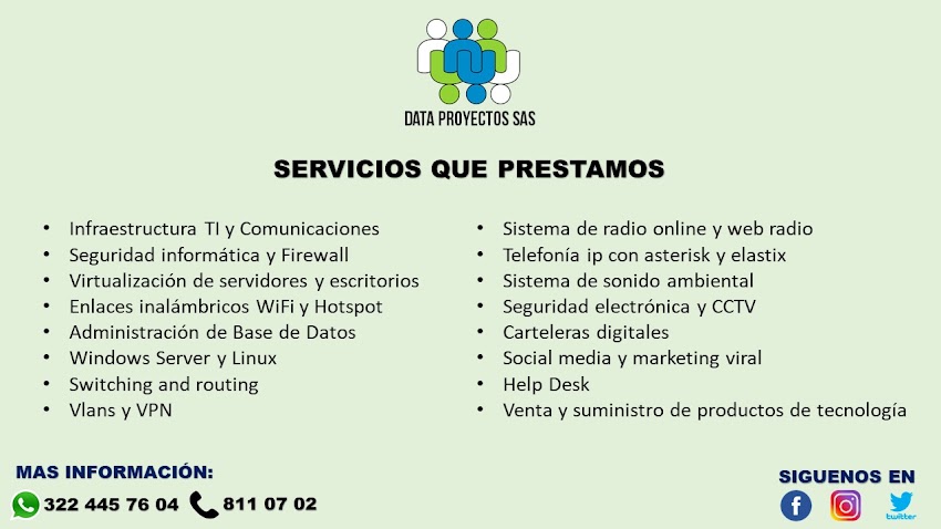Data Proyectos