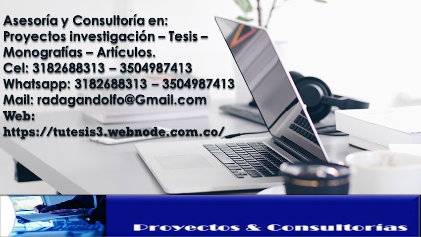 Proyectos & Consultorías Asesoría tesis
