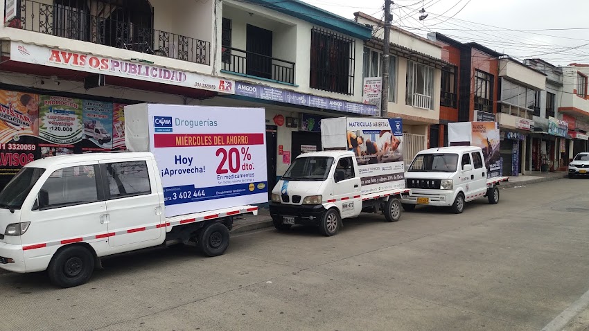 Carro valla en pereira