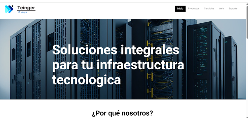 TEINGER SAS | SOPORTE TÉCNICO Y SERVICIOS TI PARA EMPRESAS