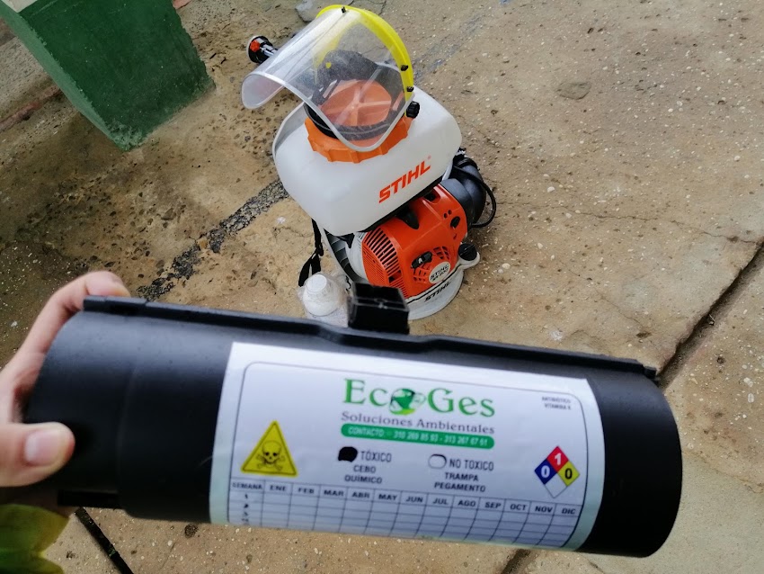 Ecoges fumigaciónes y desinfecciones de áreas.