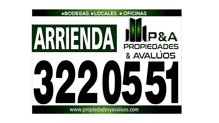 Bodegas Medellín — P&A Propiedades y Avaluos