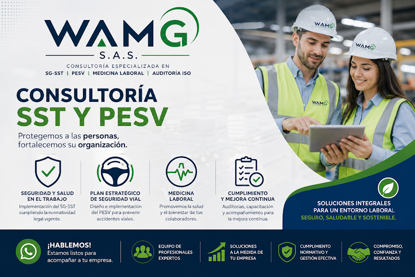 Consultoría SST y PESV WAMGSAS