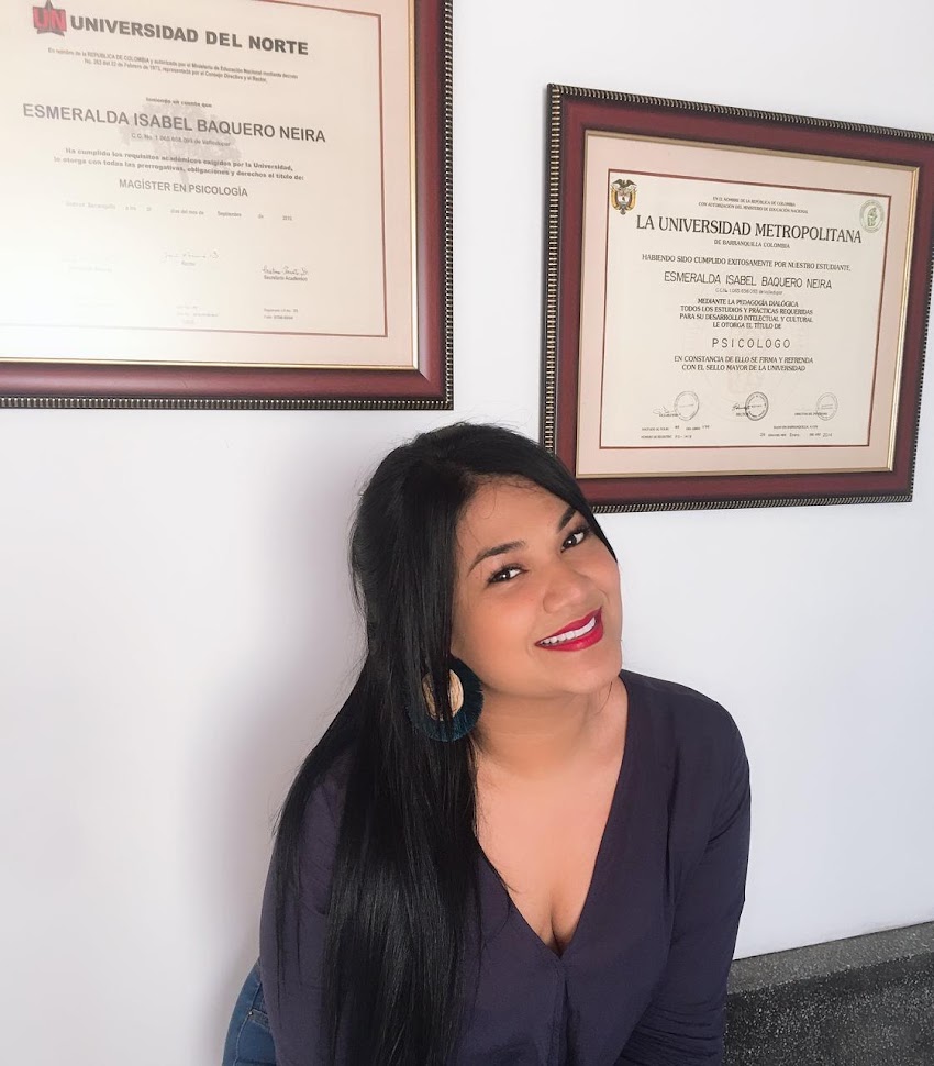 Consultorio Dra. Esmeralda Baquero – Magister en psicología clínica