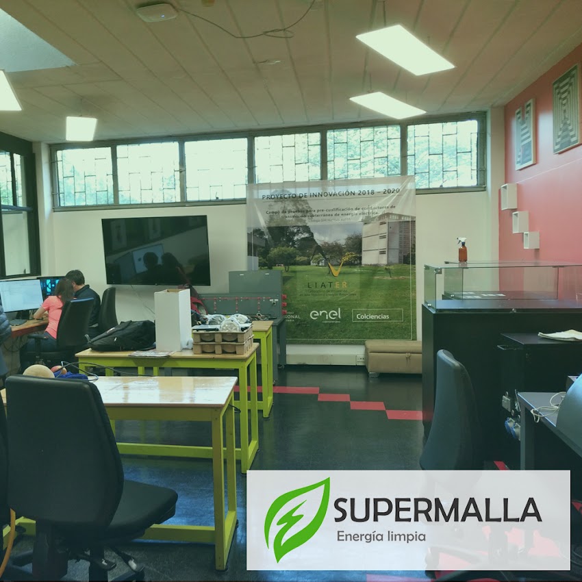 Pararrayos y puestas a tierra, con Supermalla SAS