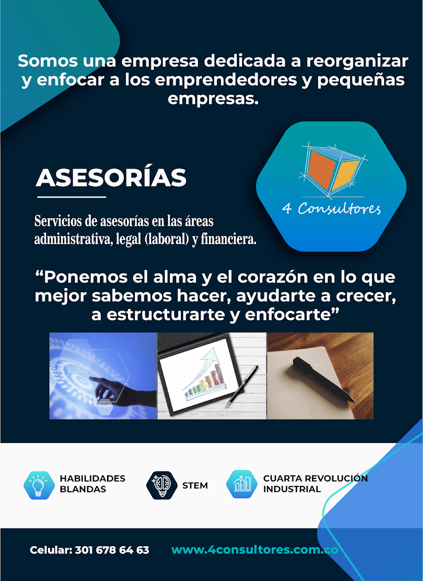 4 Consultores – Asesoría Empresarial, Financiera, Contable y Legal