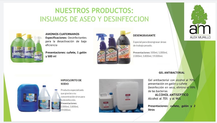 Bolsas Plásticas. Papeleras, Asesorías e Insumos Ambientales AM